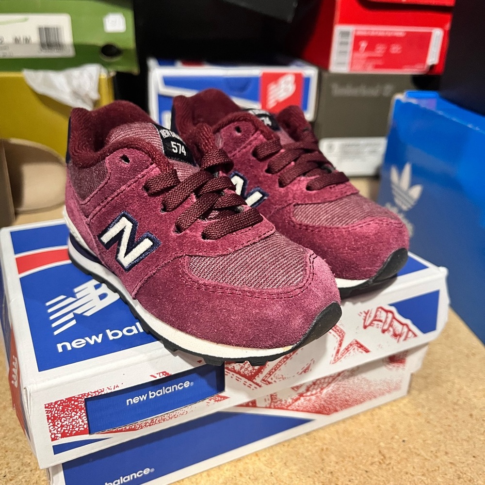 New Balance KL574E1L 574 Shoes Sneakers new Boys Girls Toddlers Size 5
